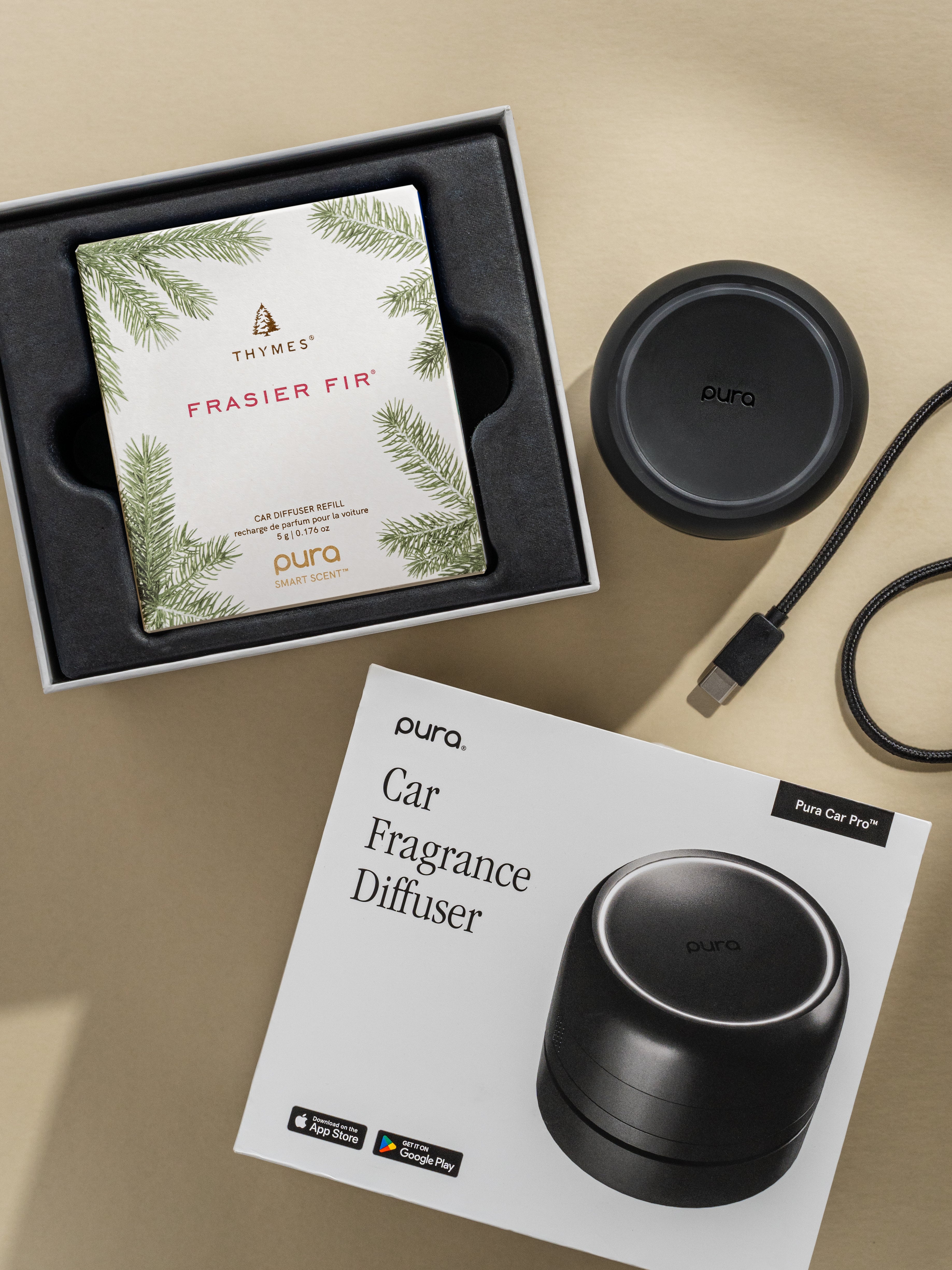 Frasier Fir Car Set - Smart Fragrance for Daily Life