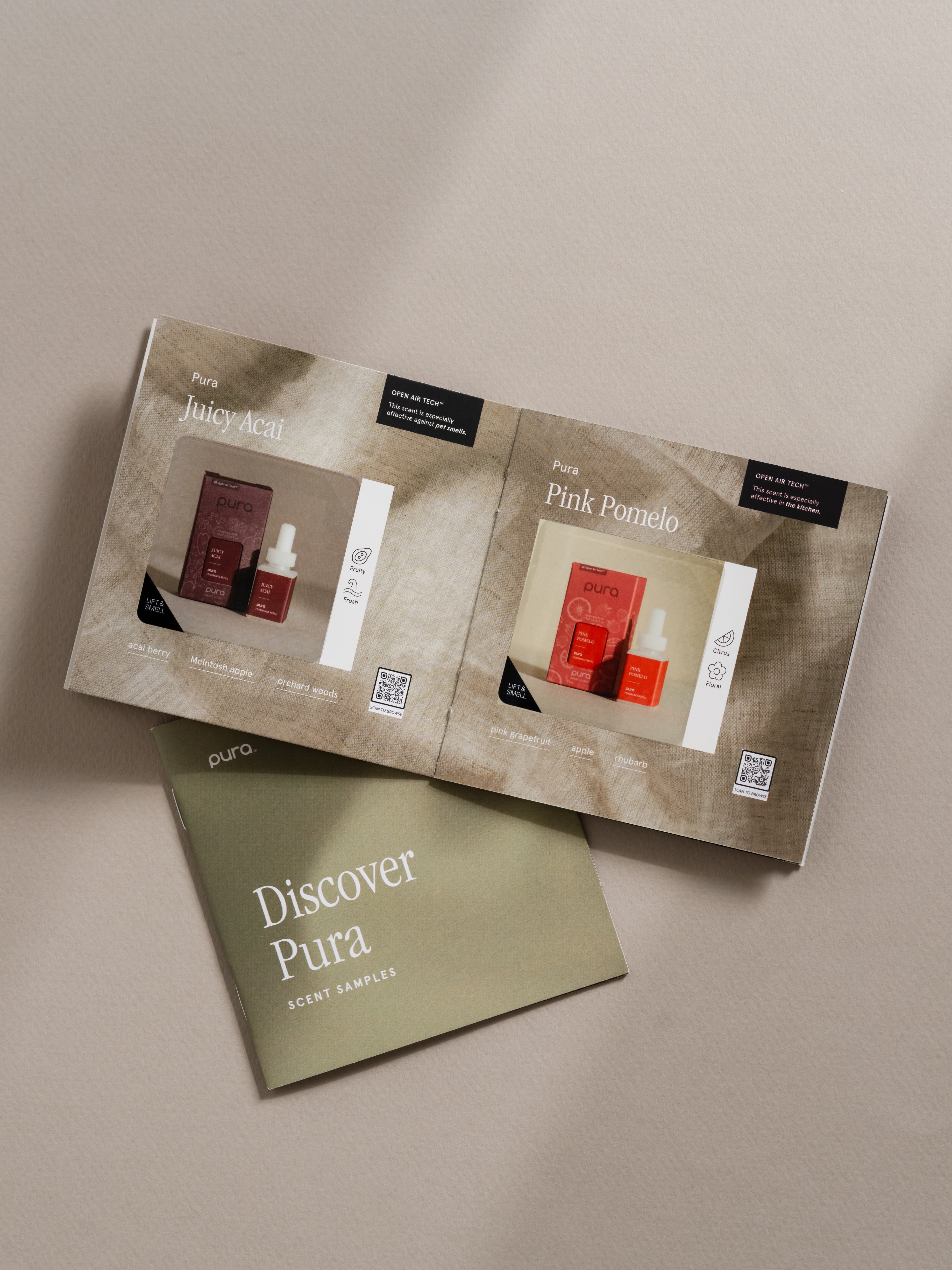 Discover Pura Scent Sample Booklet - Your Room Refresh Starts Here