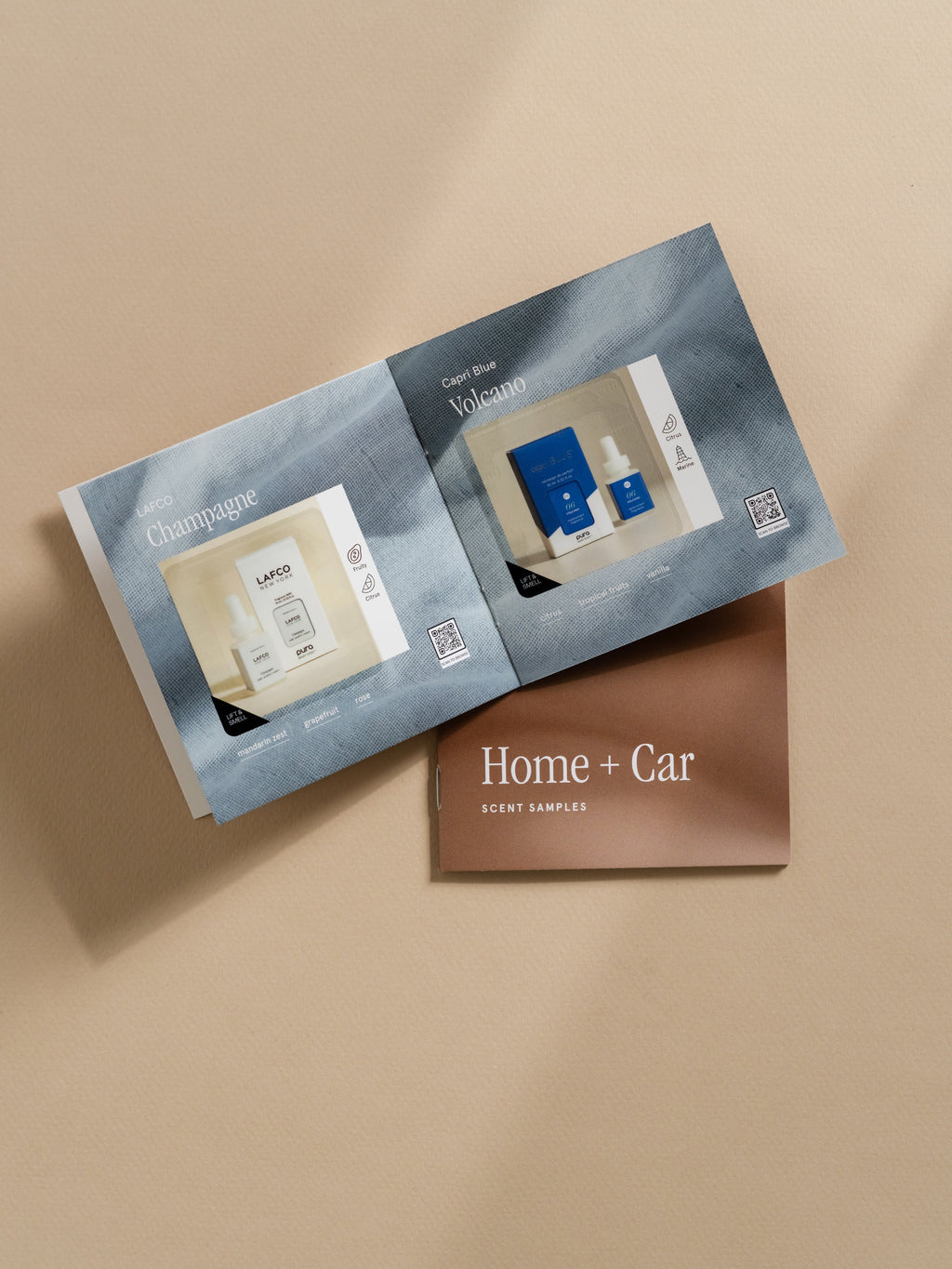 Home & Car Scent Sample Booklet - Freshen Up Your Space